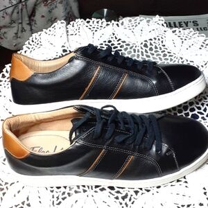 Flag Ltd. Nappa Glove Leather Sneakers Mens Size 8 "Like New"